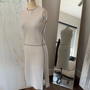 Knit Body Con Dress w/ side slits